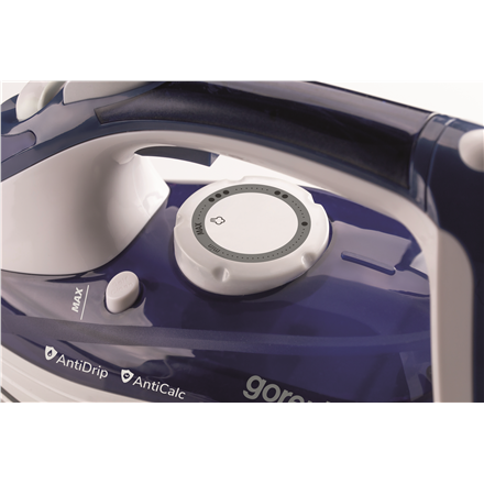 Gorenje | Steam Iron | SIH2600BLC | Steam Iron | 2600 W | Water tank capacity 350 ml | Continuous st