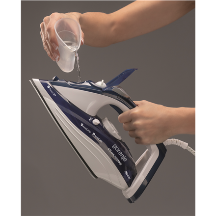 Gorenje | Steam Iron | SIH2600BLC | Steam Iron | 2600 W | Water tank capacity 350 ml | Continuous st