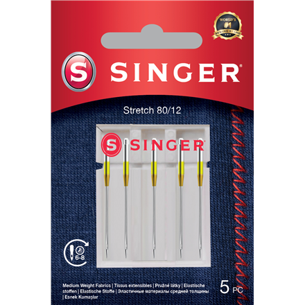 Singer Stretch Needle 80/12 5PK