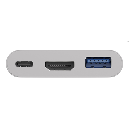 Goobay USB-C to HDMI/USB-C/USB-A 3.0 Multiport Adapter White