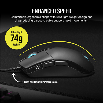 Corsair Champion Series Gaming Mouse SABRE RGB PRO Wired