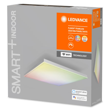Ledvance SMART+ WiFi Planon Frameless Square  RGBW  20W 110° 3000-6500K 300x300mm