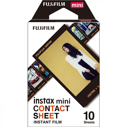Fujifilm Instant Film Instax Mini Contact Sheet Quantity 10