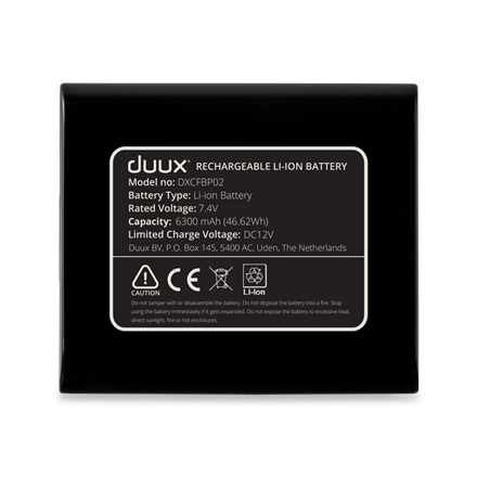 Duux Dock & Battery Pack for Whisper Flex 6300 mAh  Whisper Flex (DXCF10/11/12/13)