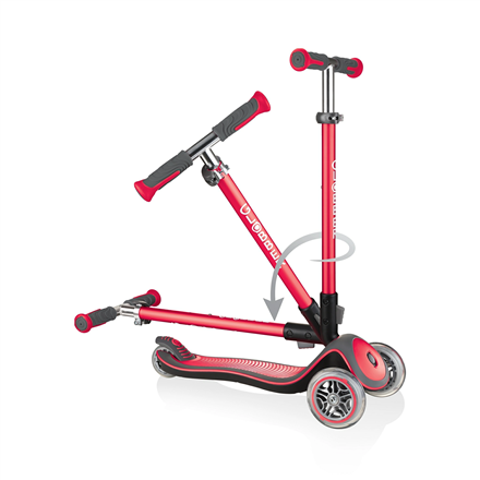 Globber Elite Deluxe Scooter Red