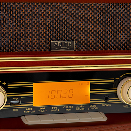 Adler Retro Radio AD 1187	 Display LCD