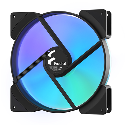 Fractal Design | Prisma AL-18 ARGB PWM 2-Pack | Case fan