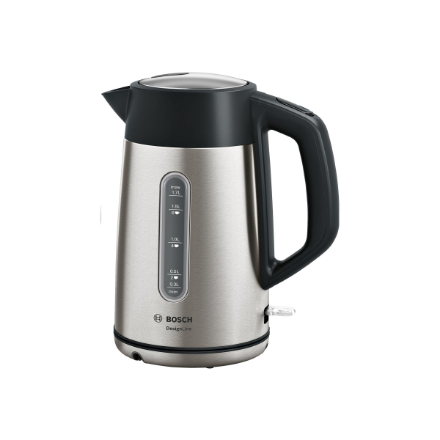 Bosch | Kettle | DesignLine TWK4P440 | Electric | 2400 W | 1.7 L | Stainless steel | 360° rotationa