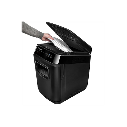 Cross-Cut Shredder | AutoMAX 150C | Black | Paper shredding | Shredding CDs | Credit cards shredding