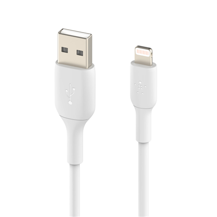 Belkin BOOST CHARGE Lightning to USB-A Cable White