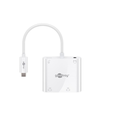 Goobay | USB-C multiport adapter HDMI + VGA + PD 100 W | 52418