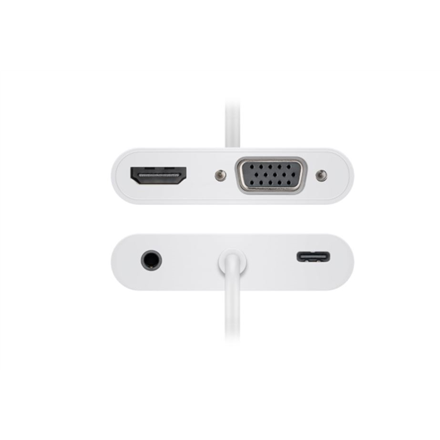Goobay | USB-C multiport adapter HDMI + VGA + PD 100 W | 52418