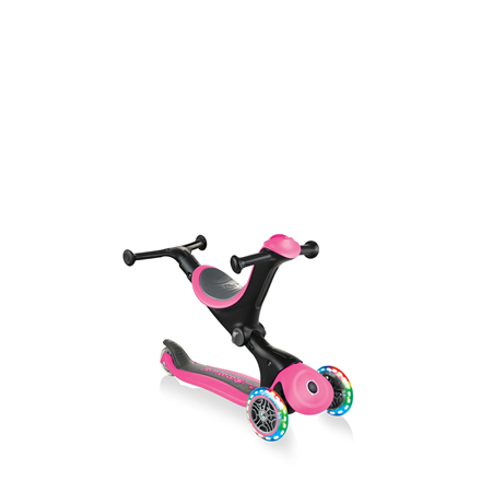 Globber Scooter Go Up Deluxe Lights Scooter Pink