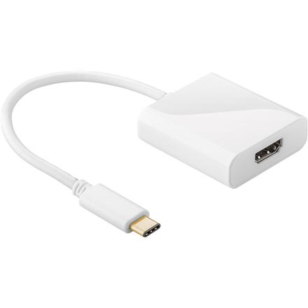 Goobay USB-C HDMI adapter 66259 White