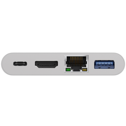 Goobay USB-C Multiport Adapter (HDMI + Ethernet