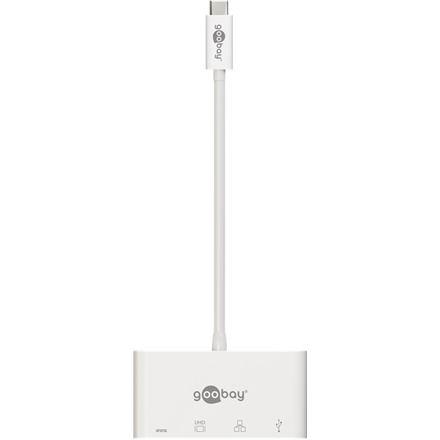 Goobay USB-C Multiport Adapter (HDMI + Ethernet