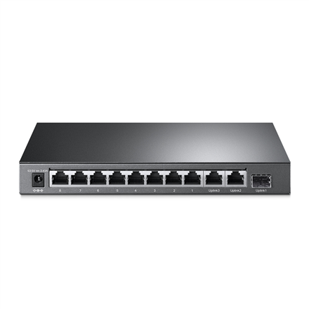 TP-LINK 10-Port Gigabit Easy Smart Switch with 8-Port PoE+ TL-SG1210MP Unmanaged