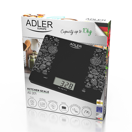 Adler Kitchen scale AD 3171 Maximum weight (capacity) 10 kg