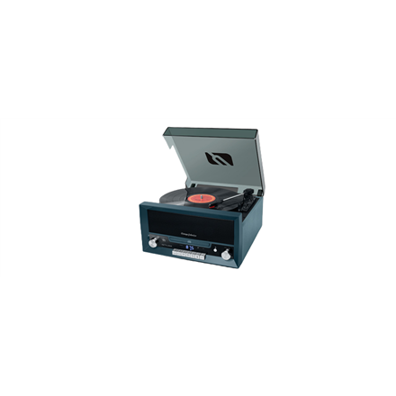 Muse Turntable Micro System With Vinyl Deck MT-112 NB USB port