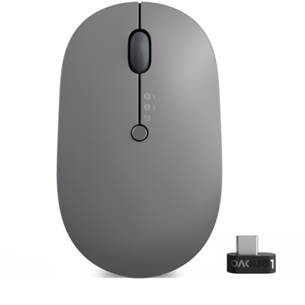 Lenovo Go Wireless Multi-Device Mouse Storm Grey