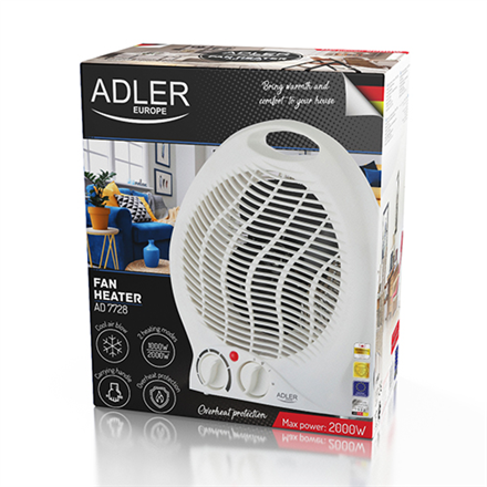 Adler Heater AD 7728 Fan Heater
