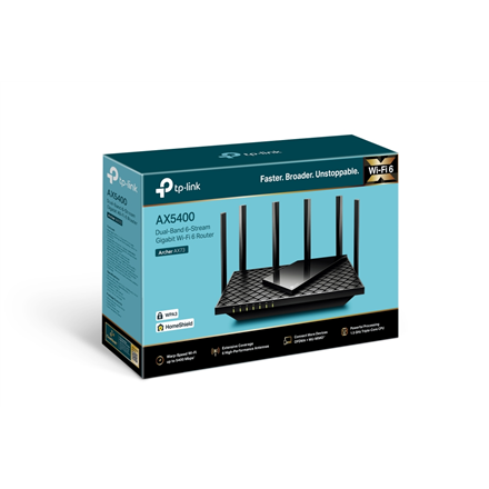 TP-LINK Dual-Band Wi-Fi 6 Router Archer AX72 802.11ax