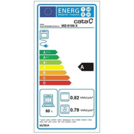 CATA Oven MD 6106 X 60 L