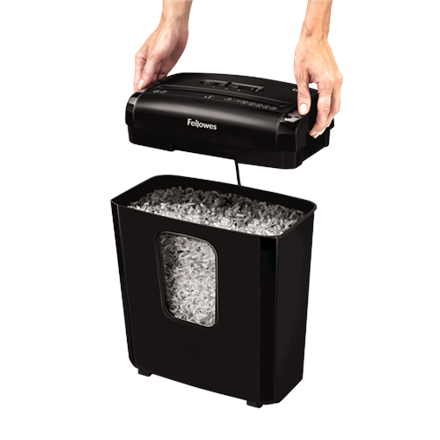 Fellowes Powershred 6M Black