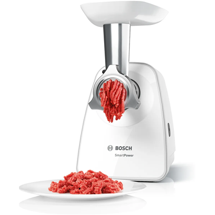 Bosch Meat mincer | MFW2515W | White | 1500 W | Number of speeds 1 | Throughput (kg/min) 1.7