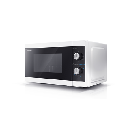 Sharp Microwave Oven with Grill YC-MG01E-W Free standing