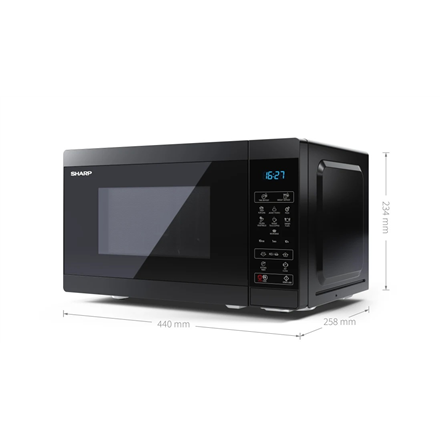 Sharp Microwave Oven YC-MS02E-B Free standing