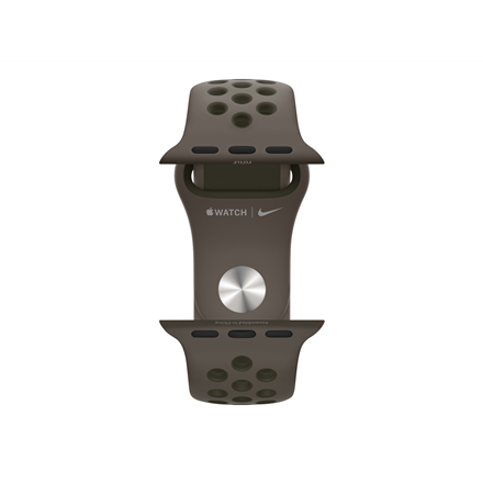 41mm Midnight Olive Gray/Cargo Khaki Nike Sport Band - Regular