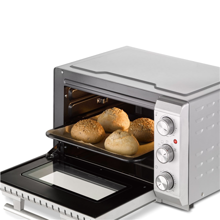 Caso Compact oven TO 20 SilverStyle 20 L