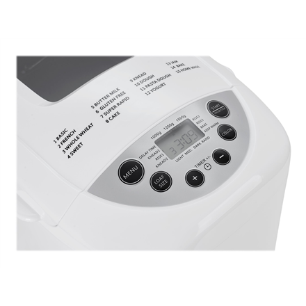 Adler Bread maker AD 6019 Power 850 W Number of programs 15 Display LCD White