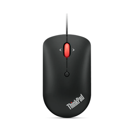 Lenovo ThinkPad USB-C Wired Compact Mouse Raven black