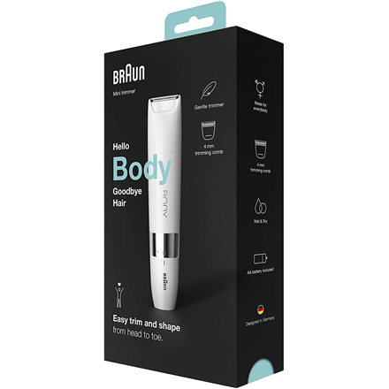 Braun Body Mini Trimmer BS1000 Number of power levels 1