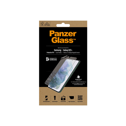 PanzerGlass Screen protector Samsung Galaxy S22 Self-healing TPU Transparent Case Friendly