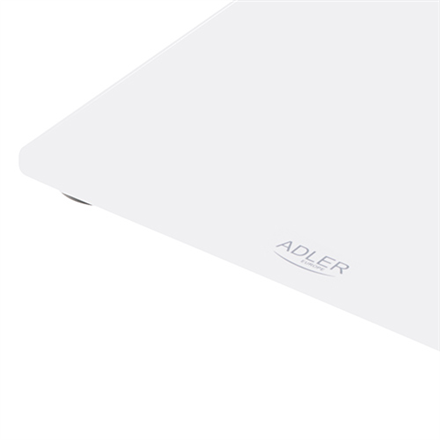 Adler Bathroom scale AD 8157w Maximum weight (capacity) 150 kg