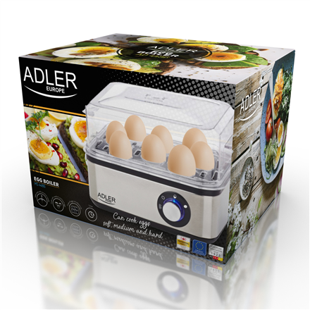 Adler Egg boiler AD 4486 Stainless steel