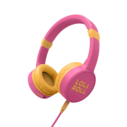 Energy Sistem Lol&Roll Pop Kids Headphones Pink (Music Share