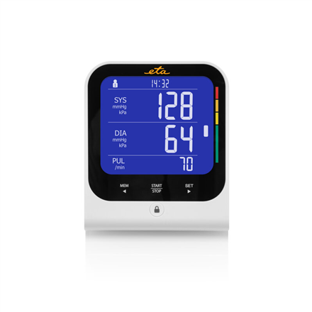ETA Smart Blood pressure monitor ETA429790000 Memory function