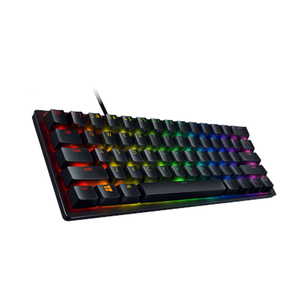 Razer Optical Gaming Keyboard Huntsman Mini 60% RGB LED light