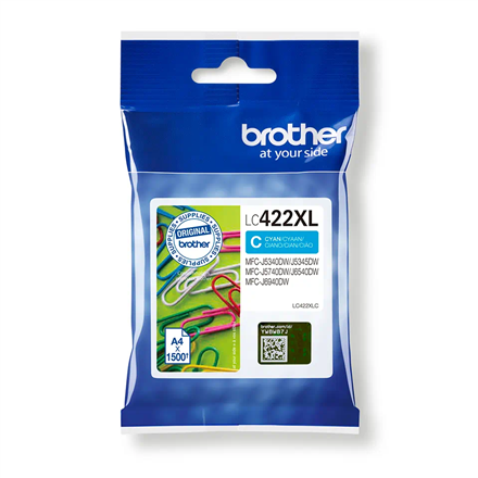 Brother LC422XLC Ink Cartridge