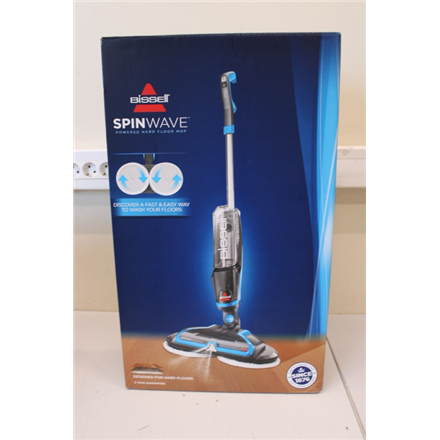 Mop | SpinWave | Corded operating | Washing function | Power 105 W | Blue/Titanium | USED