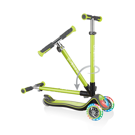 Globber Elite Deluxe Flash Light Scooter