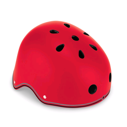 Globber Helmet Primo Lights Red