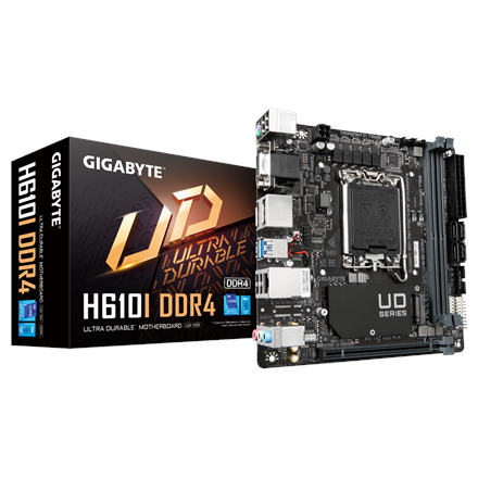 Gigabyte H610I DDR4 1.0 M/B Processor family Intel