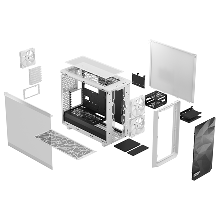 Fractal Design Meshify 2 Lite TG Clear White