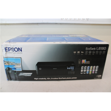 SALE OUT. Epson EcoTank L8180 | DAMAGED PACKAGING | Epson Multifunctional Printer | EcoTank L8180 | 