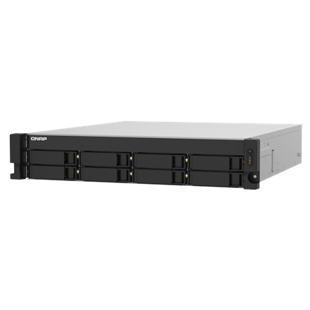 QNAP 8-Bay NAS 	TS-832PXU-RP-4G Up to 8 HDD Hot-swap